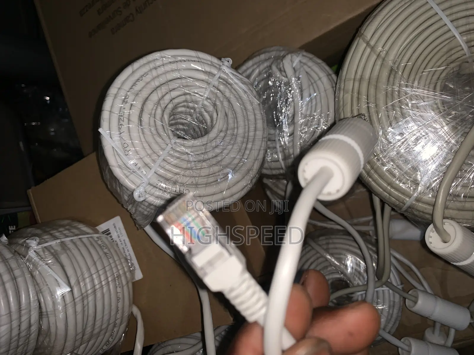 60ft Cat 5e Indoor Pre Terminated Network Cable