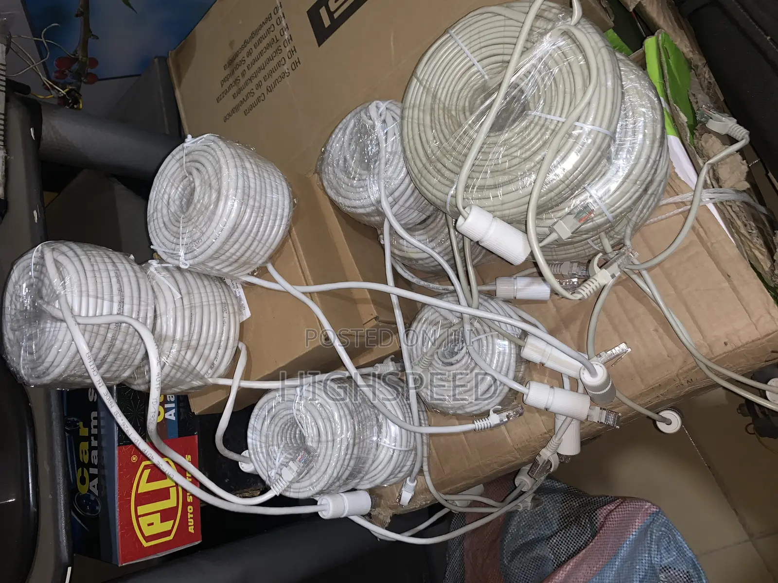 60ft Cat 5e Indoor Pre Terminated Network Cable