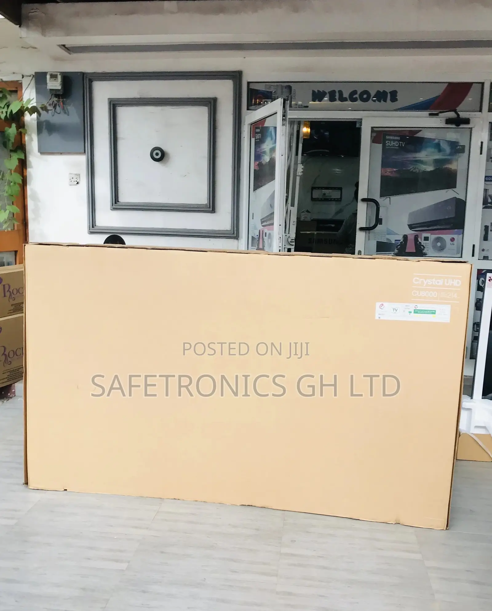 Glossy Led Samsung Cu80 75 Inches Smart Electric Tv