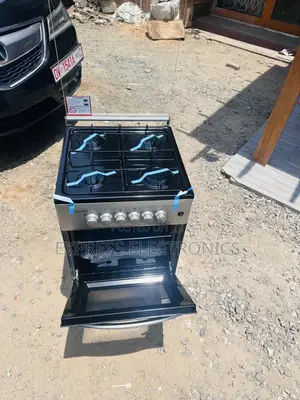 Available Grey Gas Cooker 4burner Oven Grill 