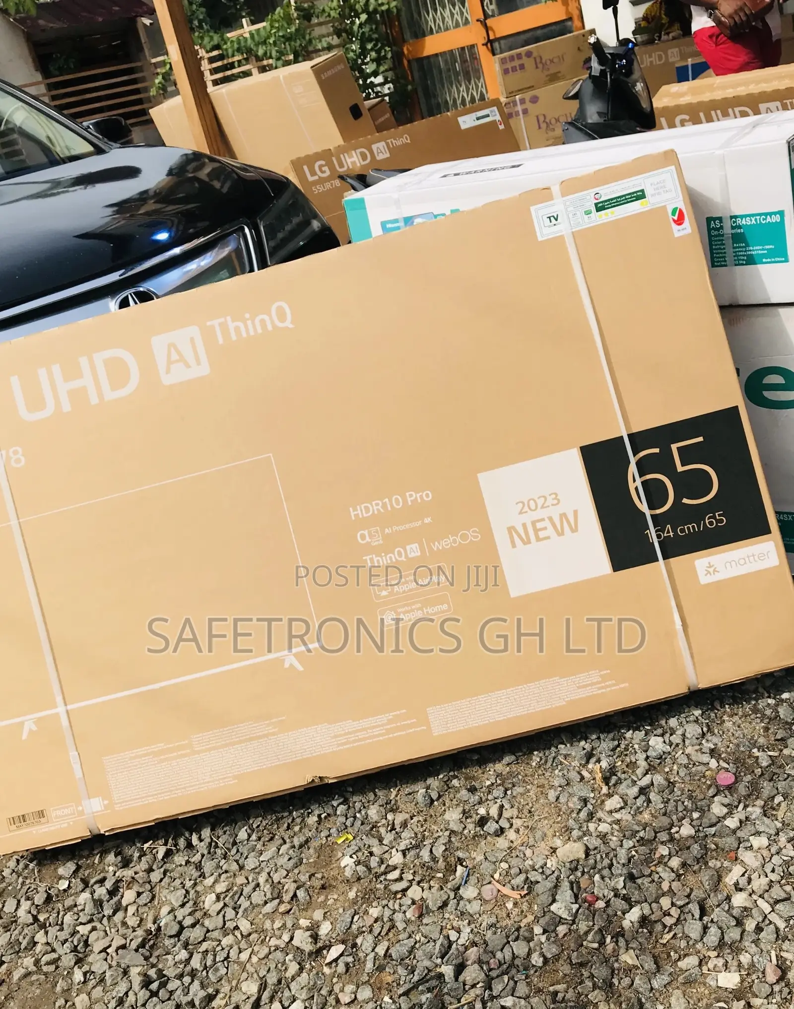 65 Inches Glossy Led Black Electric Smart Lg Uhd Tv