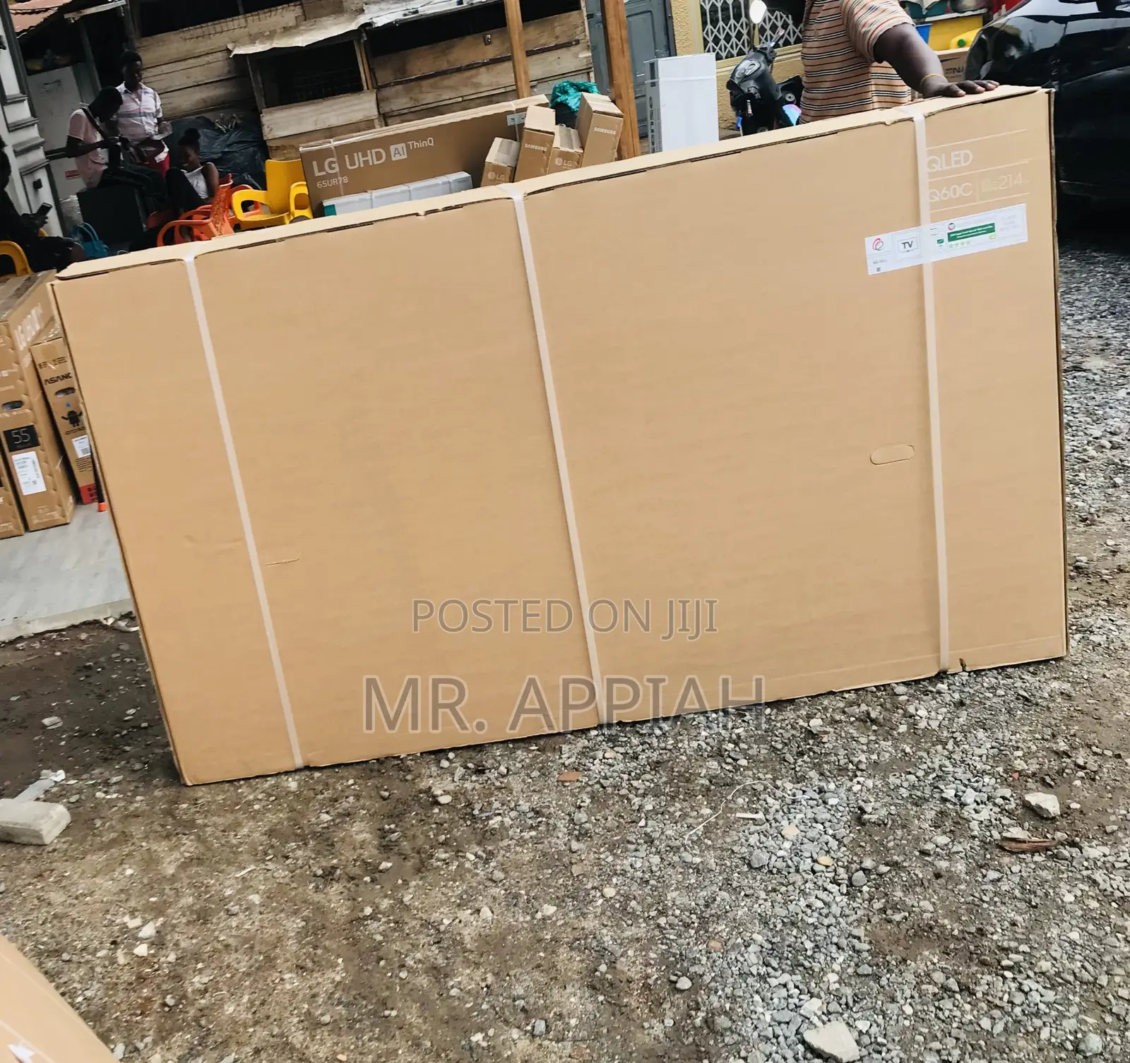 Shop Quality Samsung 85q60 85” Smart Qled Electric Tv.