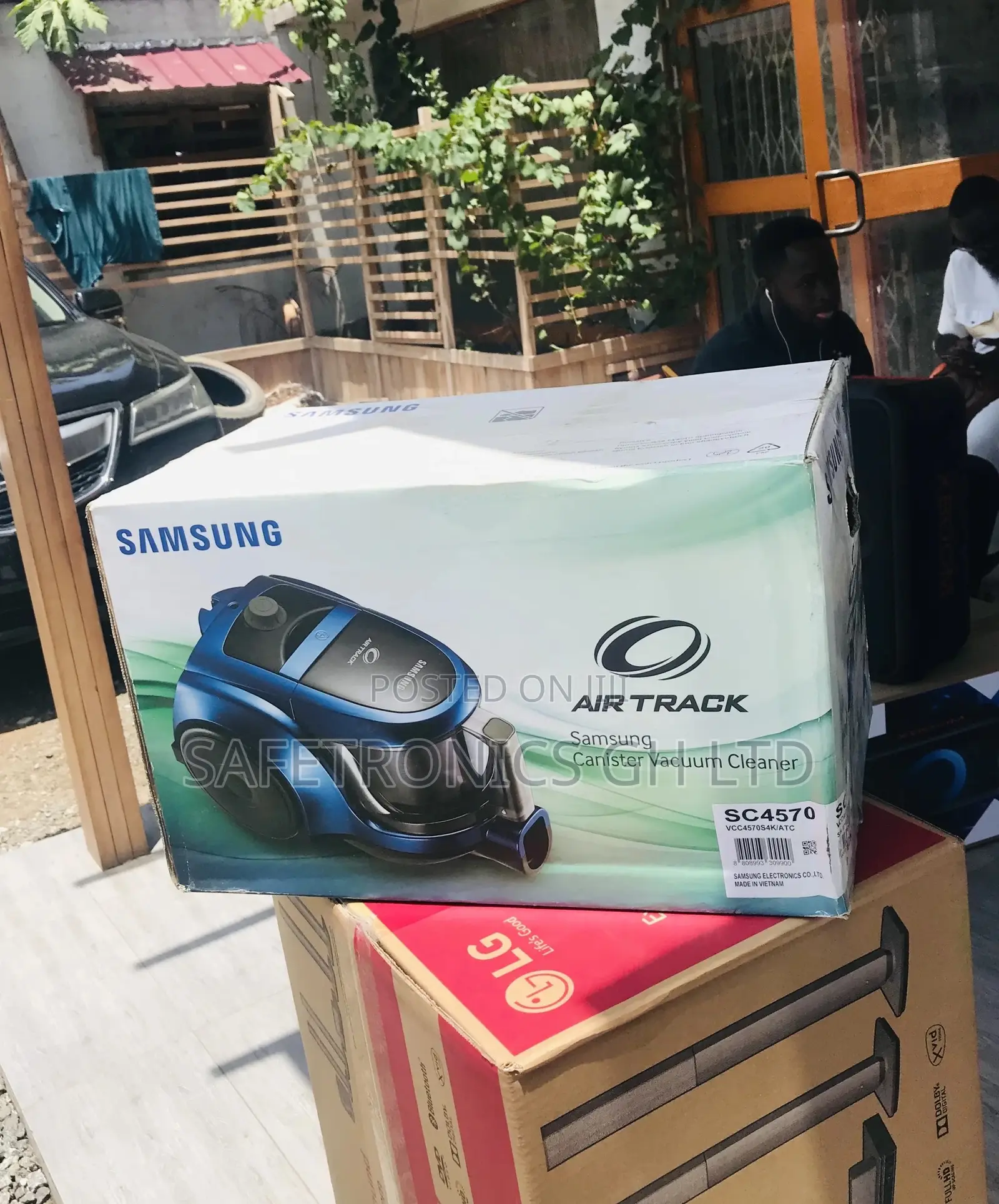 Samsung Vacuum Cleaner Electric Affordable Black/Blue