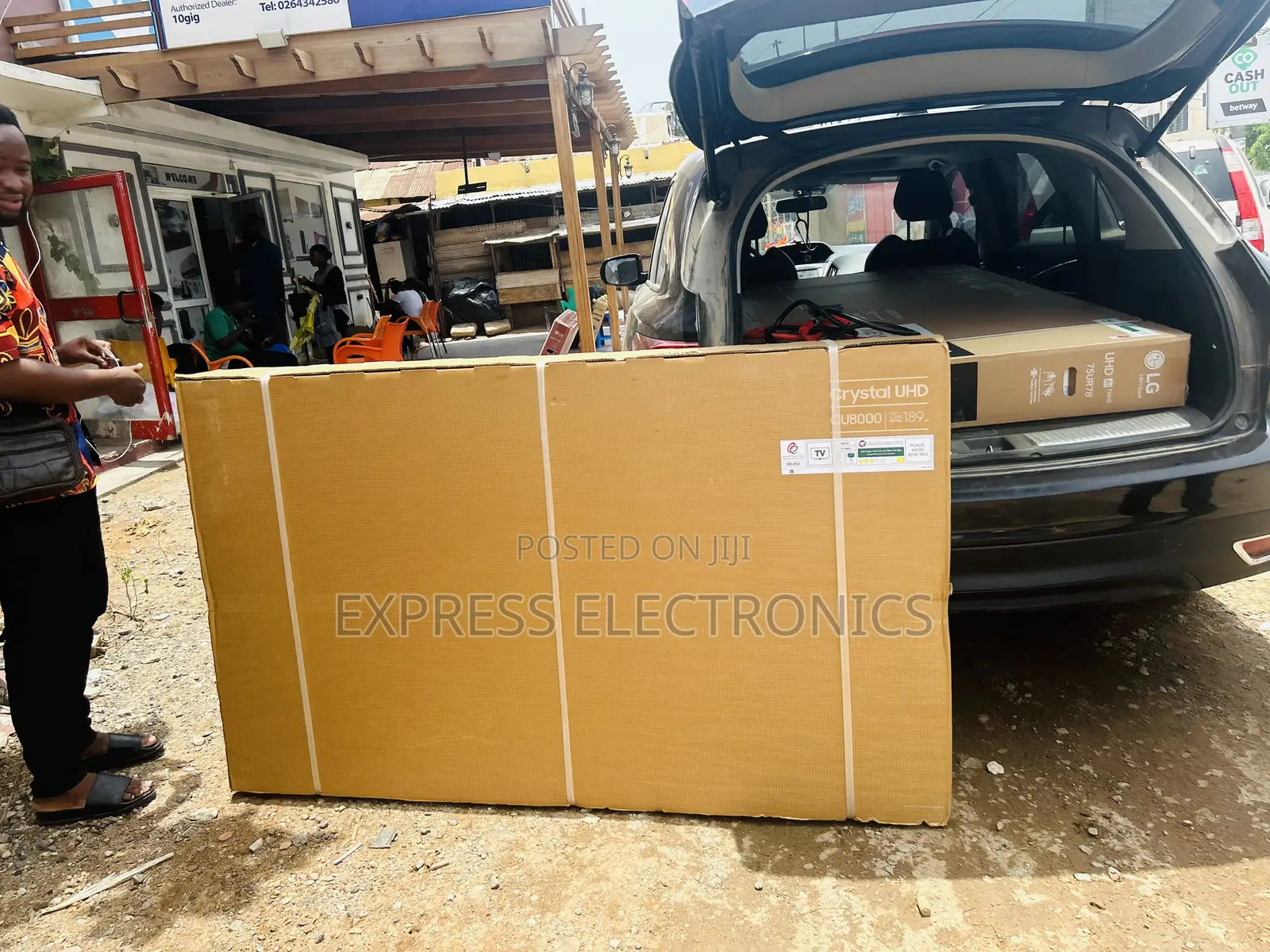 Quad Core Processor Smart Uhd Samsung 75”Cu8000