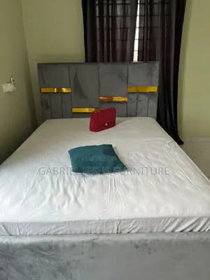 Double Bed Frame Available With Mattress