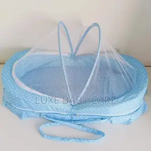 Baby Bed With Mosquito Net and Pillow