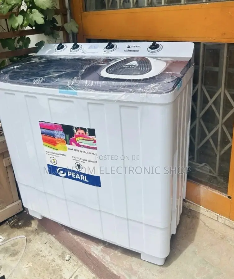 Quality Pearl 15kg Semi-Automatic Washing Machine.
