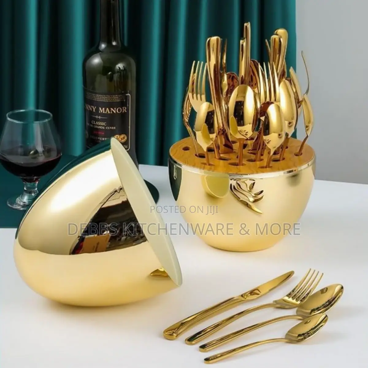 Egg Shape Luxury Cutlery Set