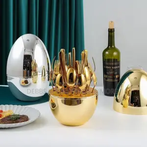Egg Shape Luxury Cutlery Set