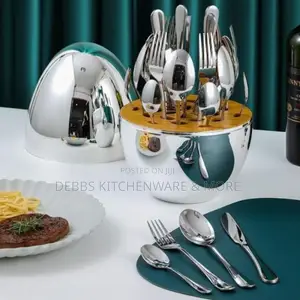 Egg Shape Luxury Cutlery Set