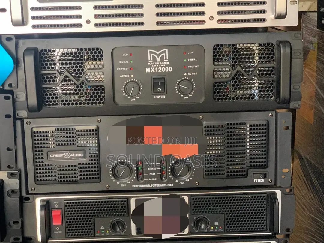 Martins Audio MX12000 Amplifier