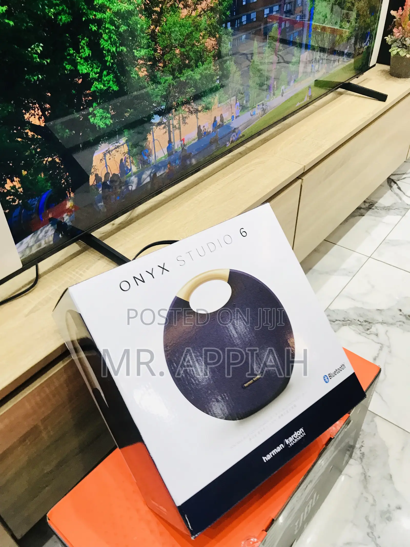 Affordable Onyx 6 Rechargeable Bluetooth Speaker.
