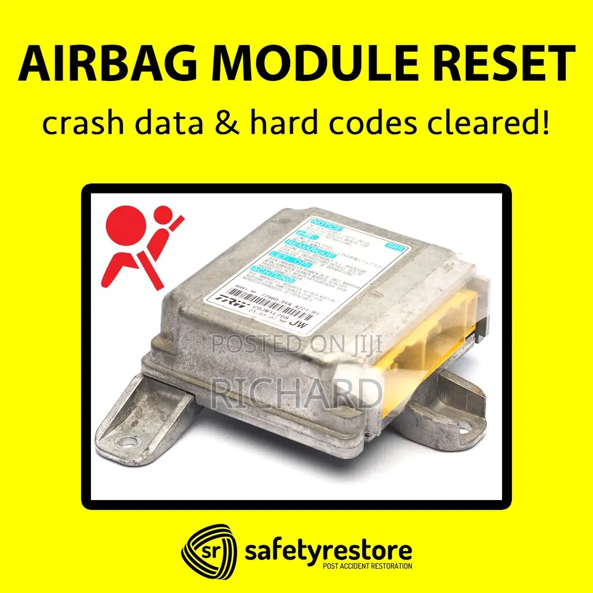 Car Airbag Reset and Reprogramming