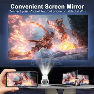 Smart Mini Projector With Netflix