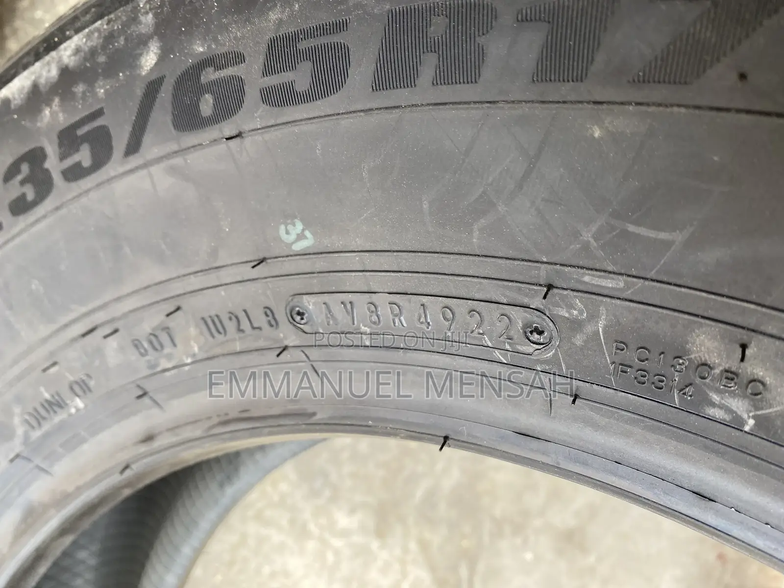 235/65r17 Dunlop Sp Sport Maxx
