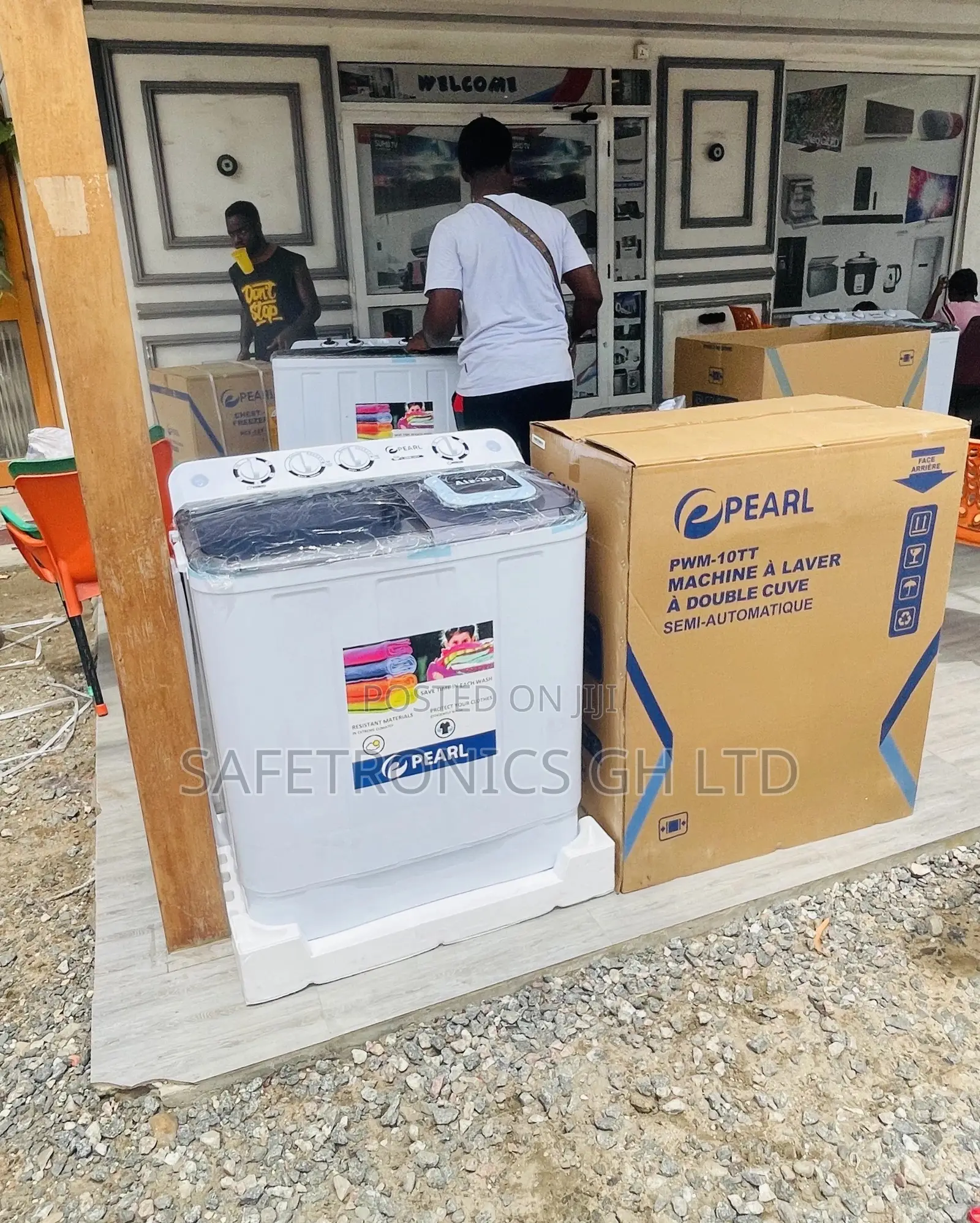 Semiautomatic Pearl Topload 10kg Washingmachine Electric