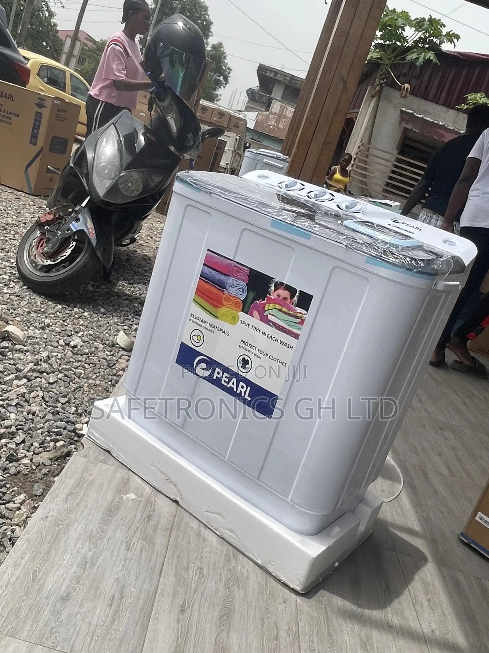 7kg Topload Semiautomatic Pearl White Washingmachine