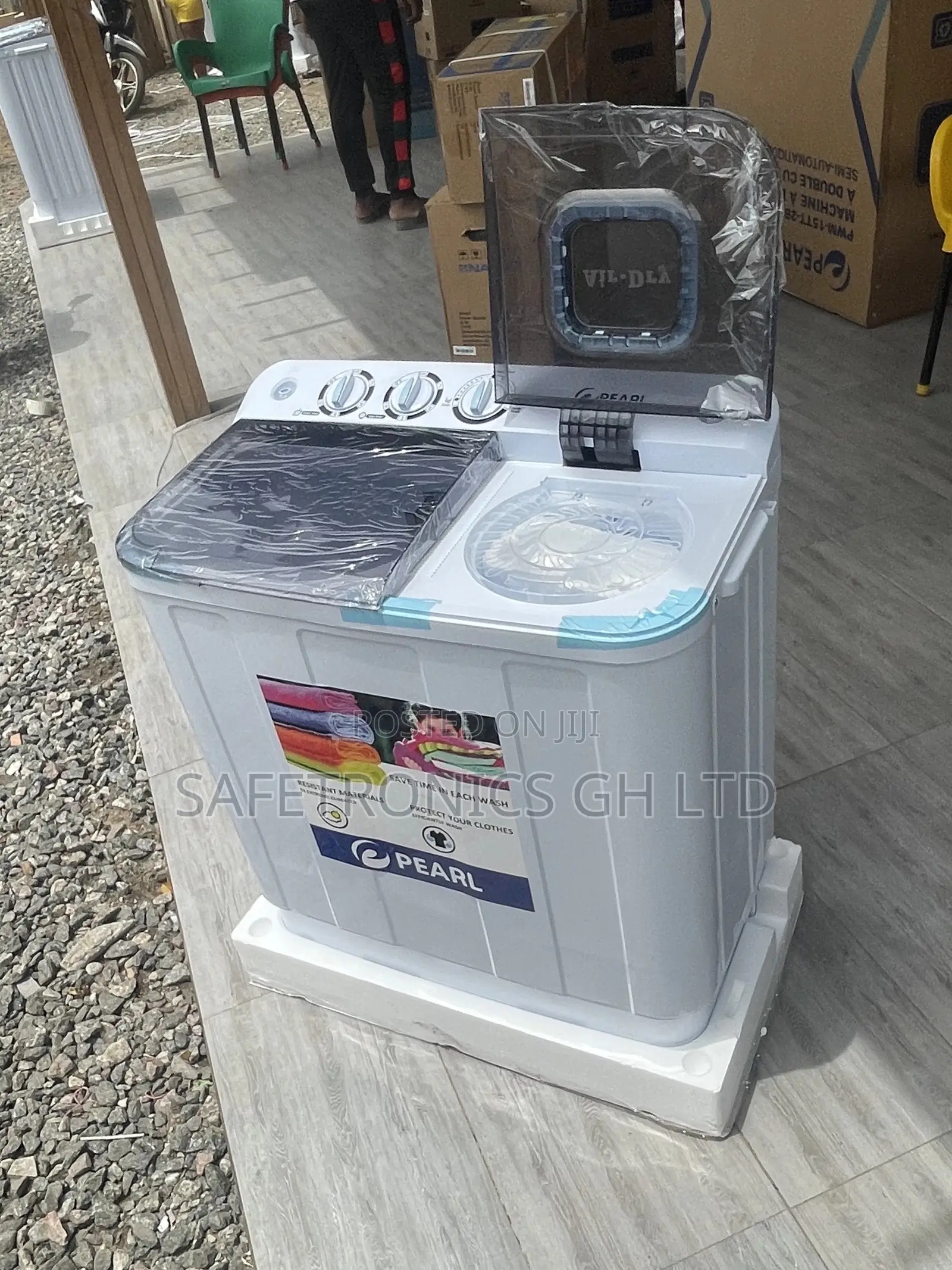 Pearl Semiautomatic 7kg Topload Electric Washingmachine