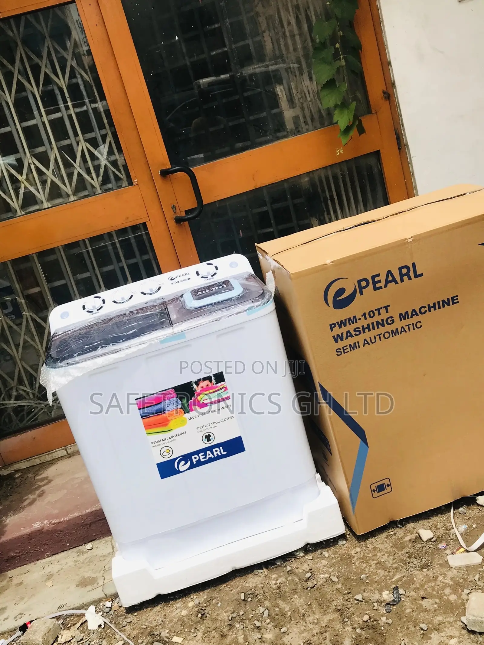 Essential Topload 10kg Semiautomatic Pearl Washingmachine