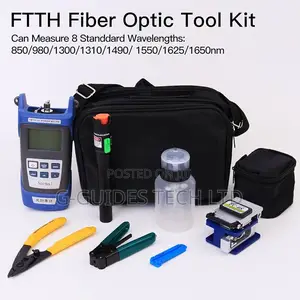 Fiber Optic Termination Tool Kit -9 in 1,Ftth Fiber Tool Kit