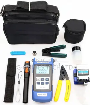 Fiber Optic Termination Tool Kit -9 in 1,Ftth Fiber Tool Kit