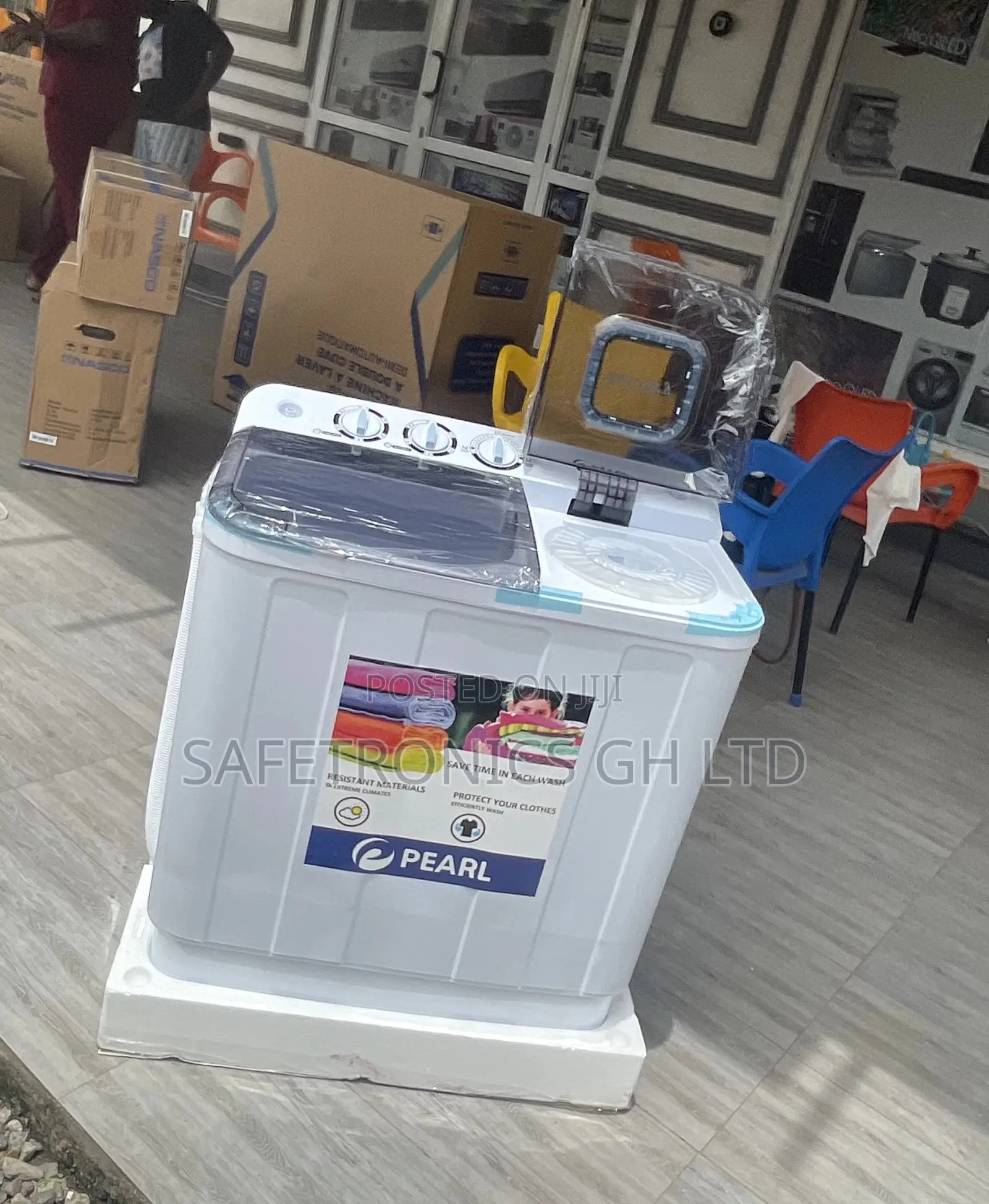 12kg Topload Pearl Semiautomatic Electric Washingmachine