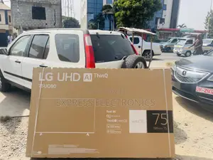 Glossy Sleek Slim UHD Smart LG 75”UR78