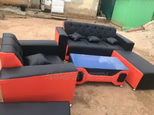 3in One With Single L Shape Sofa Set