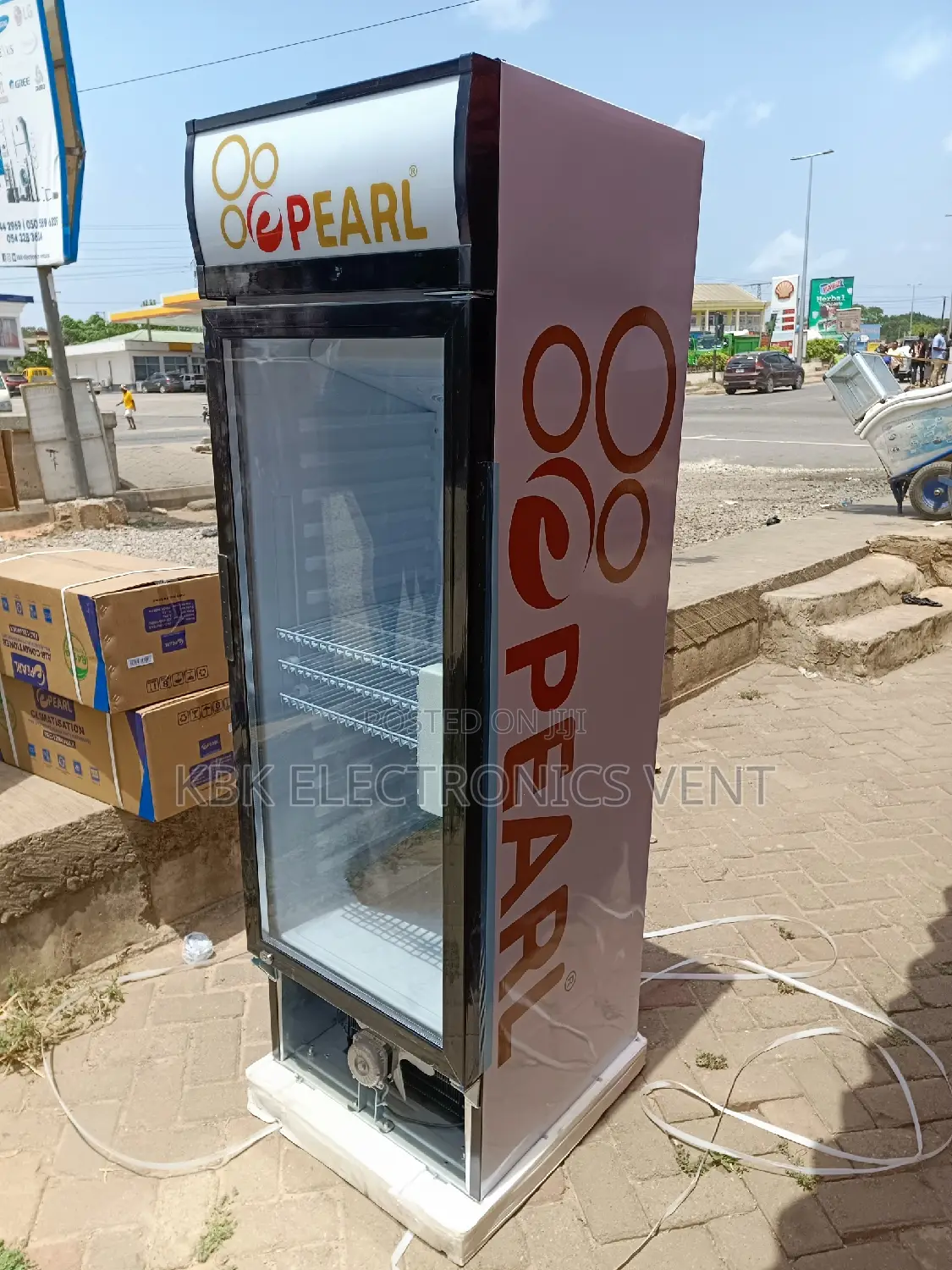 Pearl 230liter Display Refrigerator