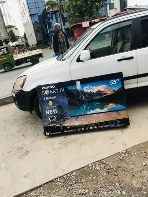 Electric 55 Inches Glossy Smart Asano Black Led Tv