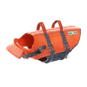 Outward Hound Granby Splash Orange Dog Life Jacket, 21"-27 "