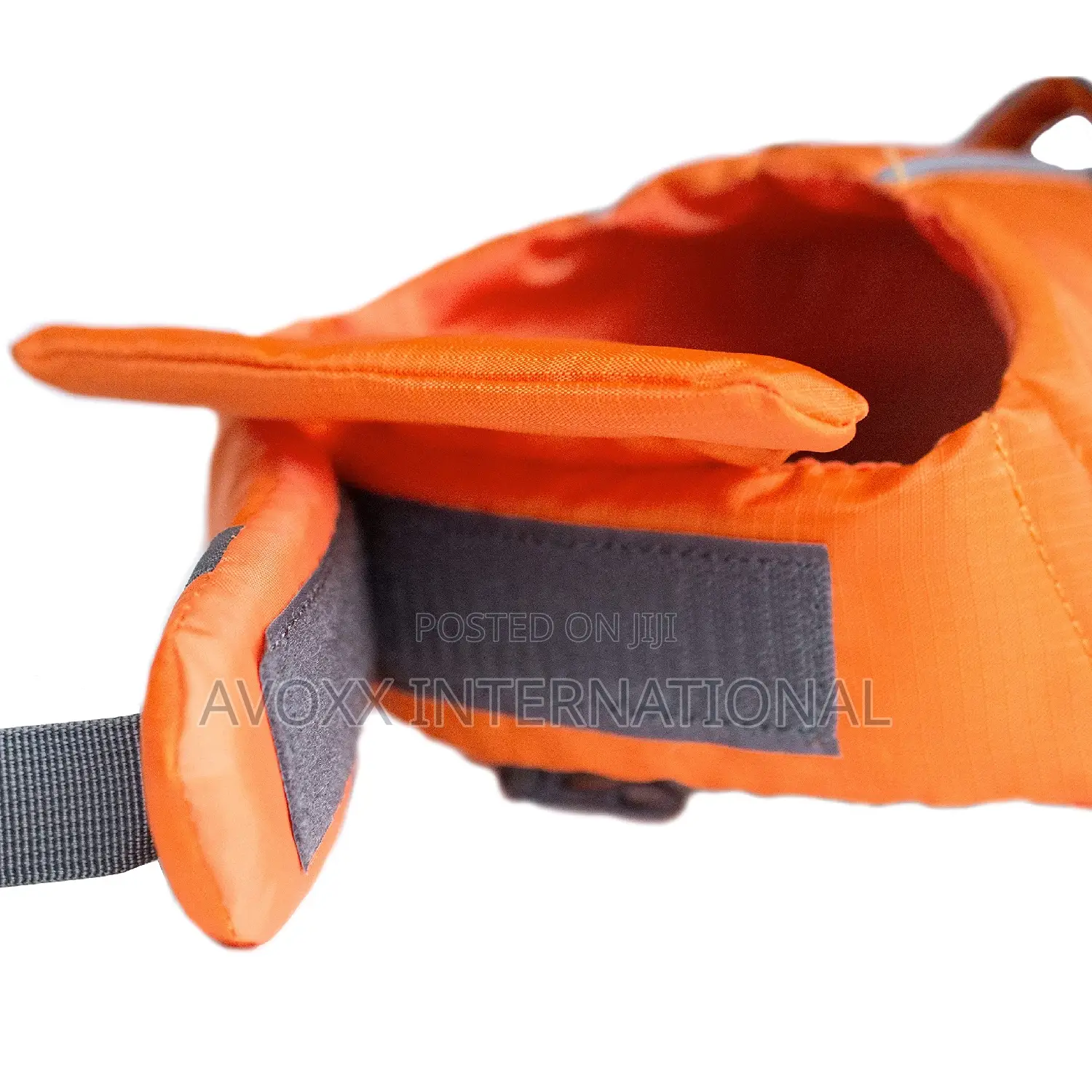 Outward Hound Granby Splash Orange Dog Life Jacket, 21"-27 "