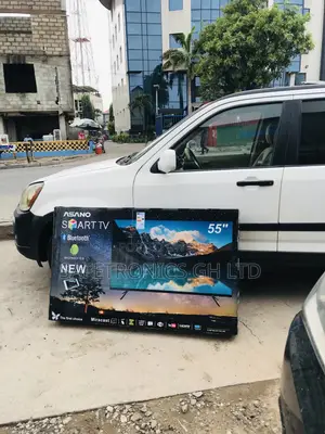 Smart 55 Inches Black Electric Asano Glossy Led Tv