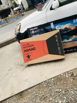Electric 43 Inches Smart Black Asano Glossy Led Tv