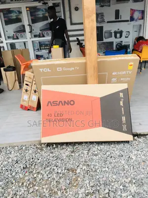 Digital Asano Black Electric 43 Inches Glossy Led Tv