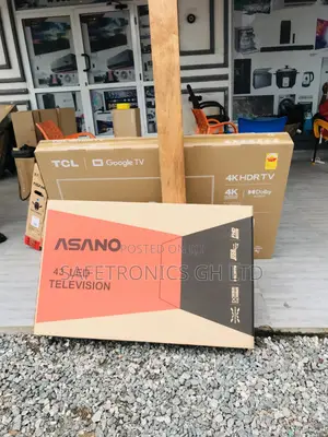 Black Glossy Digital Full Hd 43 Inches Asano Led Electric