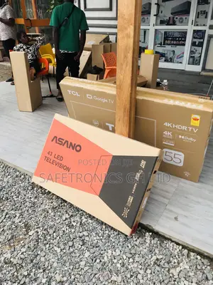 Black Glossy Digital Full Hd 43 Inches Asano Led Electric