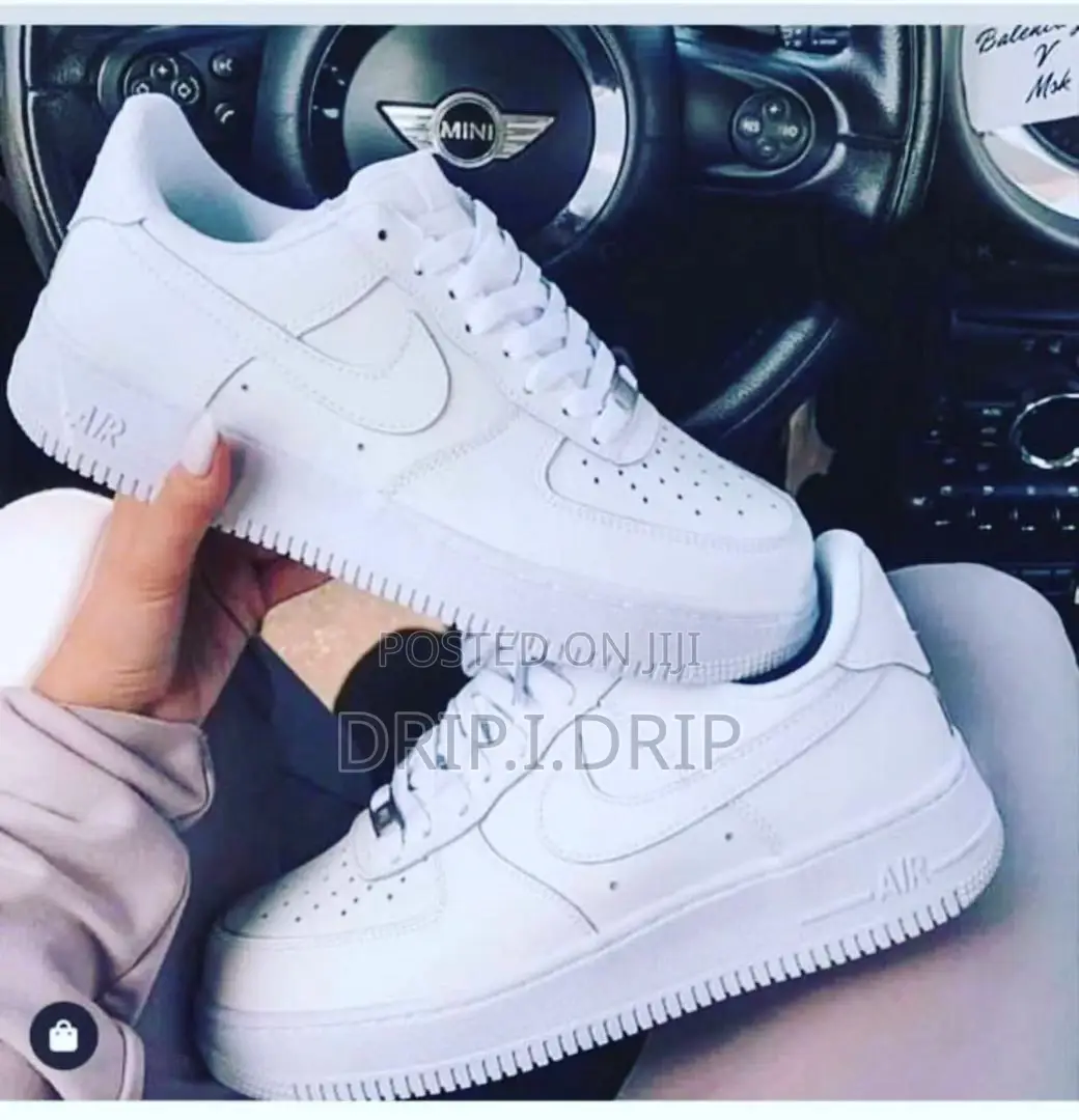 Airforce 1 All White .High Quality .In Box