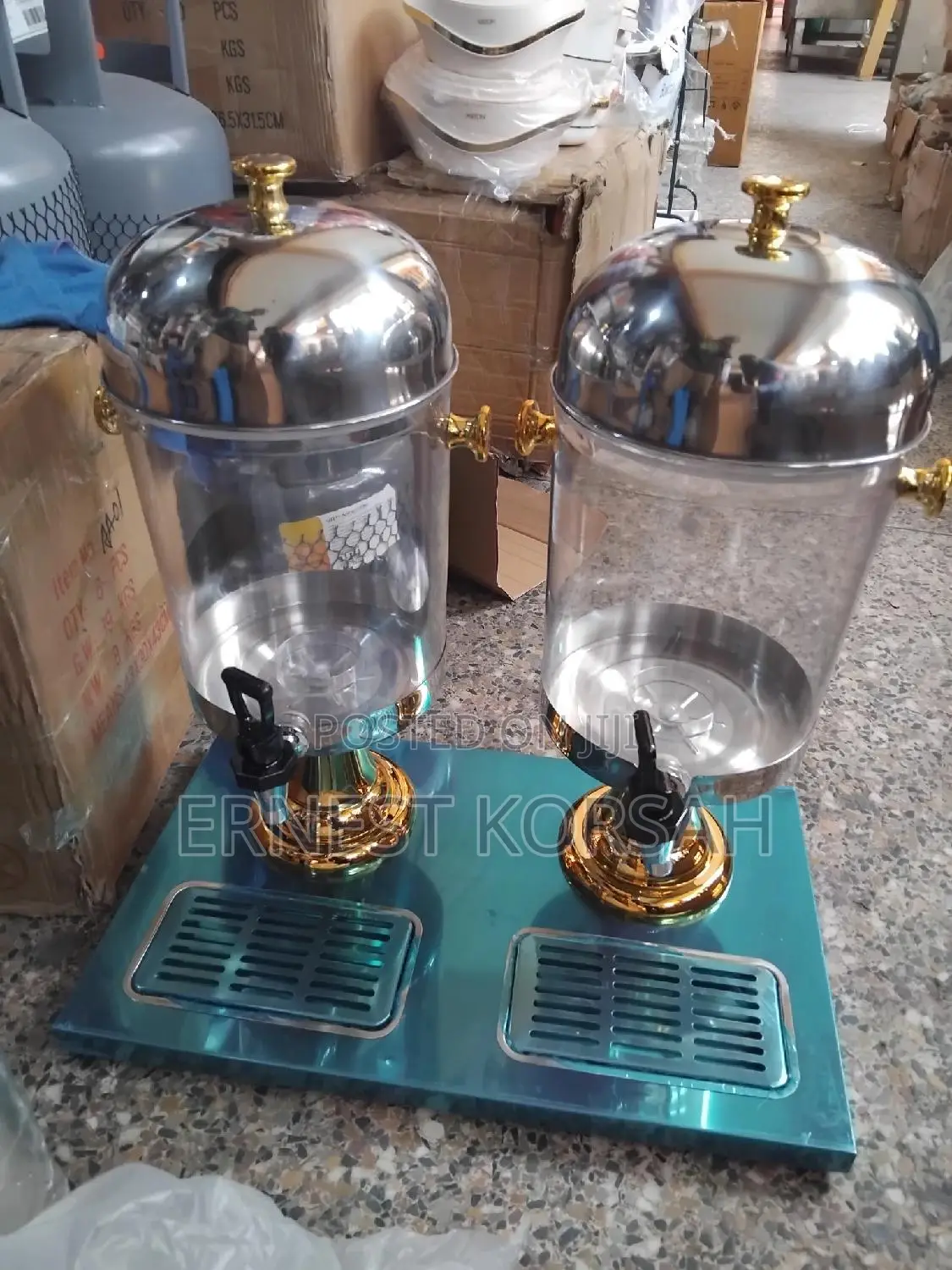 Dduble Juice Dispenser