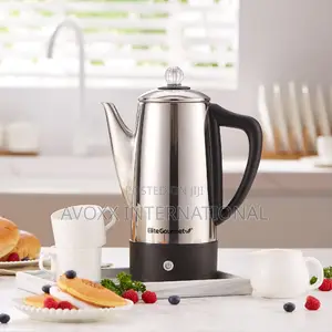 Elite Gourmet 12 Cup Stainless Steel Percolator EC812