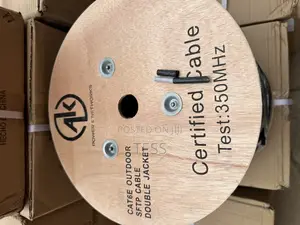 Cat6 Network Cable Outdoor SFTP Double Shielded Cable 305m