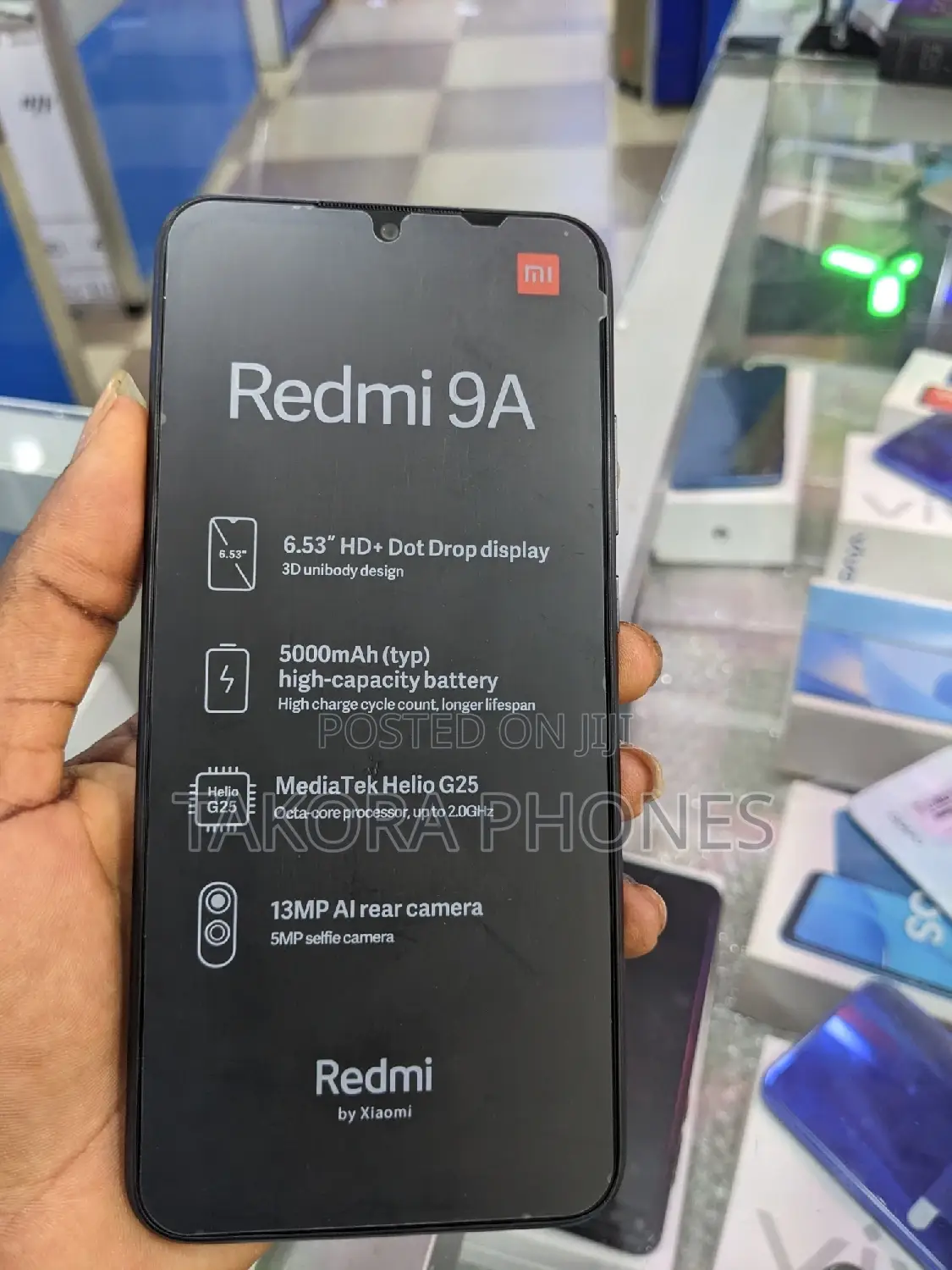 New Xiaomi Redmi 9A 128 GB Black