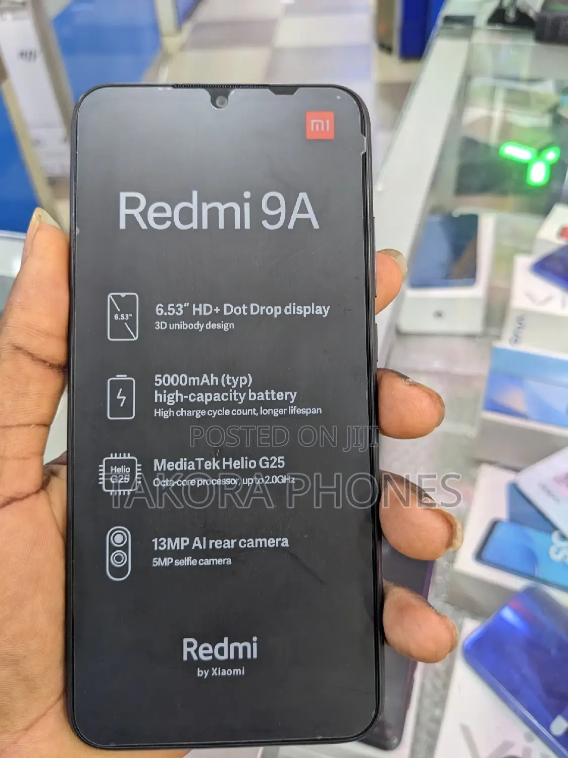 New Xiaomi Redmi 9A 128 GB Black