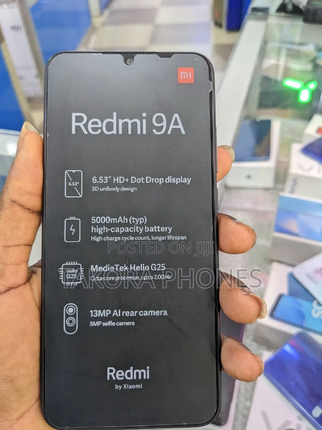 New Xiaomi Redmi 9A 128 GB Black