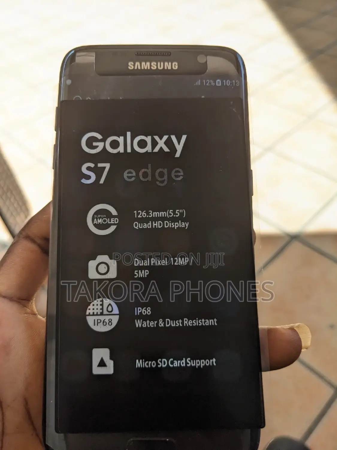 New Samsung Galaxy S7 edge 32 GB Black