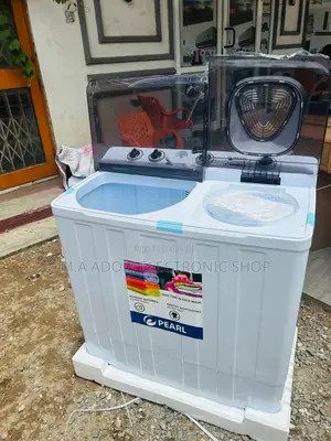 Well Design Pearl 15kg Electric Washing Machine + Spin/Dry.