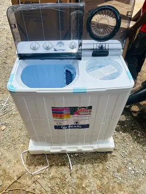 Authentic Pearl 15kg Semi-Automatic Washing Machine.