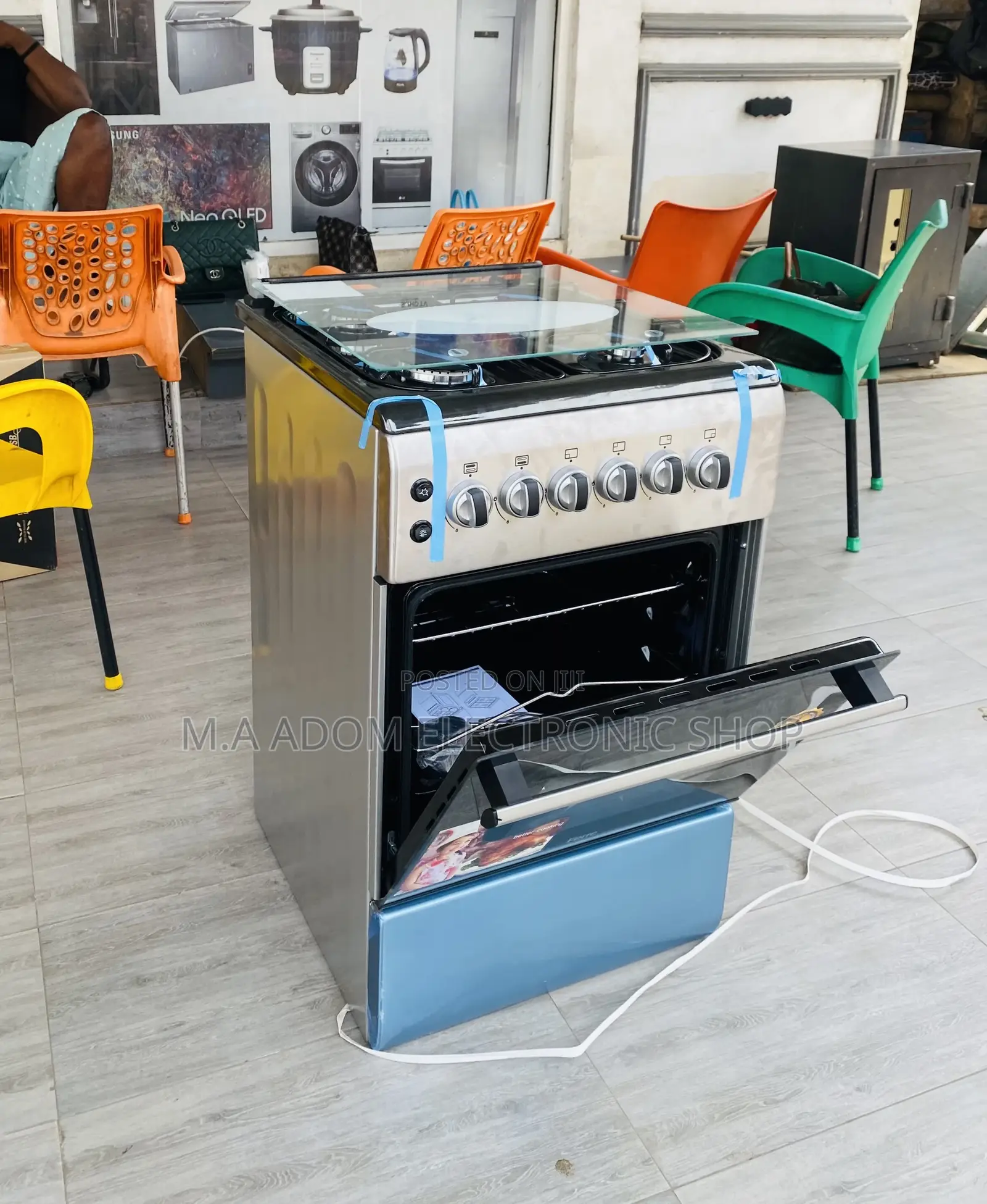 Shop Affordable Ferre 50x60 Oven And Grill(Gray).