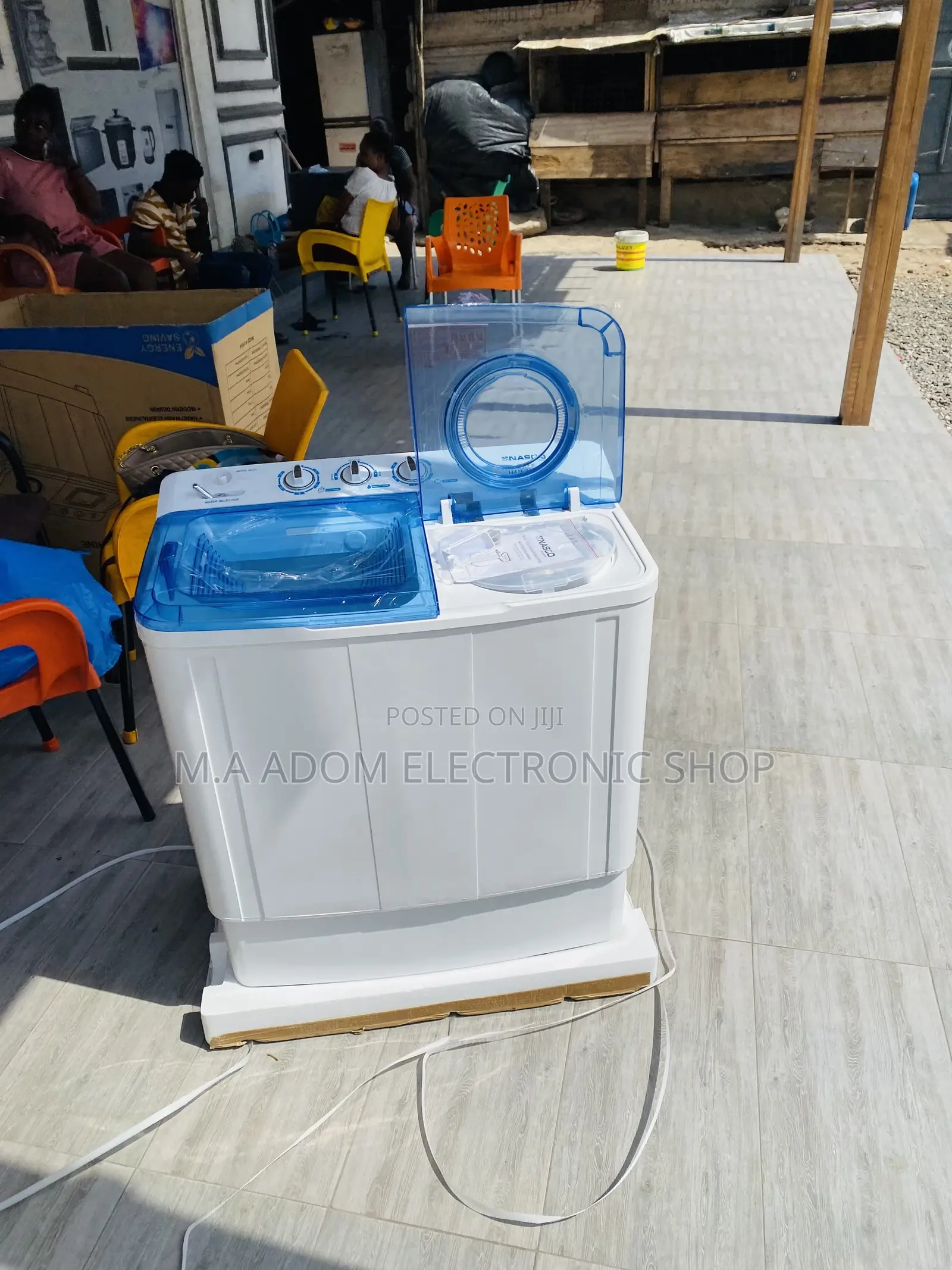 Sealed in Box Nasco 8kg Twin Tub Washing Machine + Spin Dry.