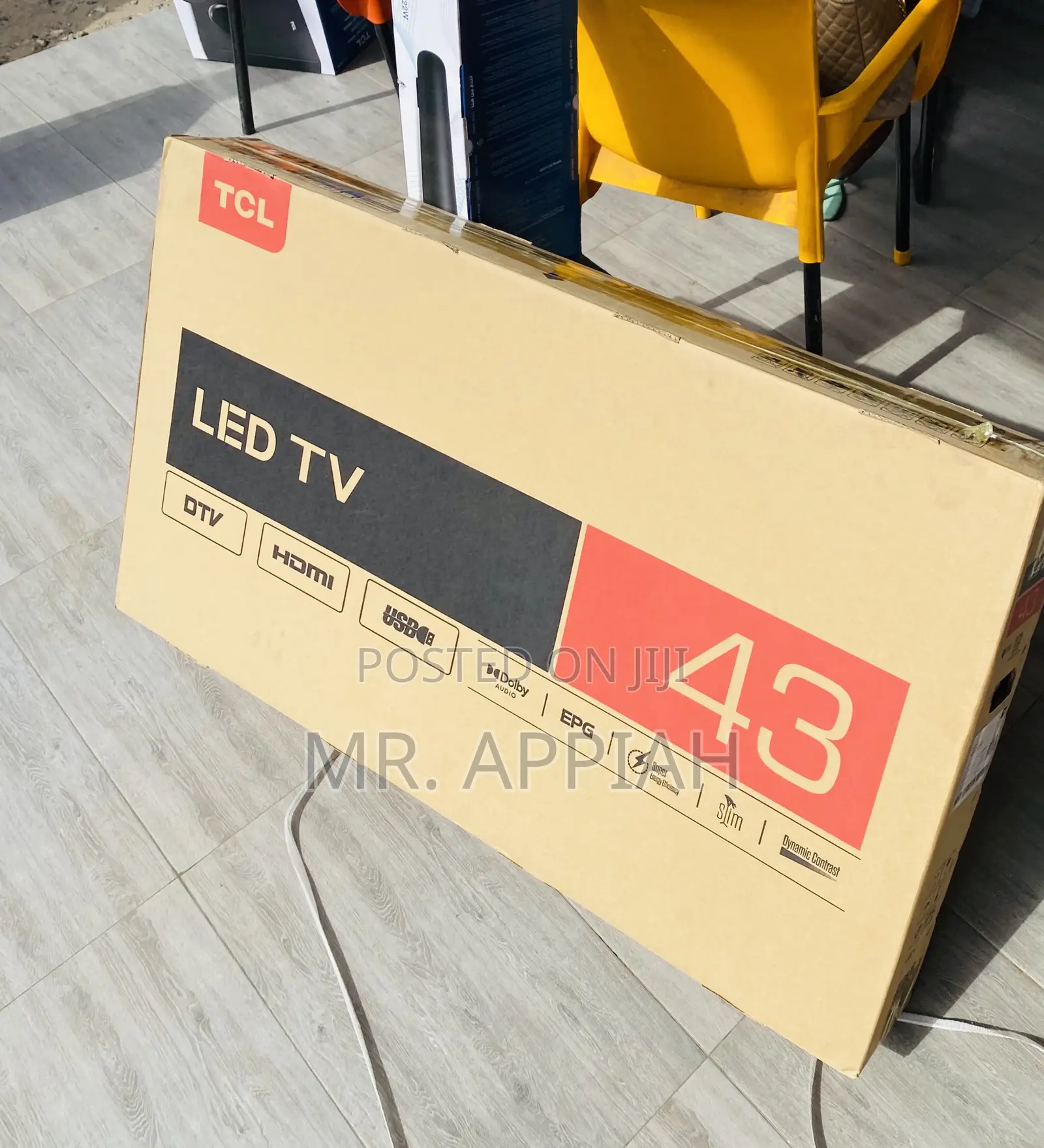 Latest 43d3200 TCL Full HD Android Electric Led Tv(Black)